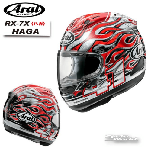 2024년 가성비 최고 아라이 키요나리 - 아라이 풀페이스 헬멧 ARAI RX-7X KIYONARI TRICO 키요나리 트리코 그래픽