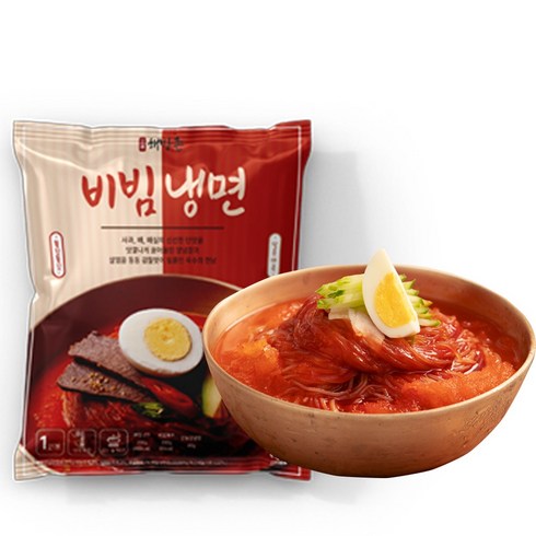 해방촌냉면 - [해방촌냉면] 비빔냉면 10인분 세트, 1개, 2400g