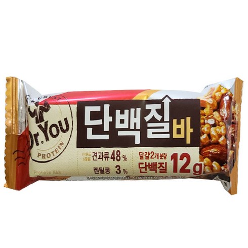 닥터유단백질바 - 오리온제과 오리온 닥터유 단백질 바 50g x 48개 1BOX