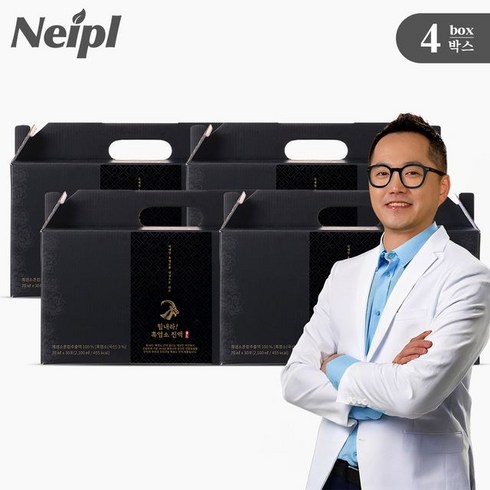 네이플 모사언 힘내라 흑염소진액 4박스(120포), 단일옵션, 4개