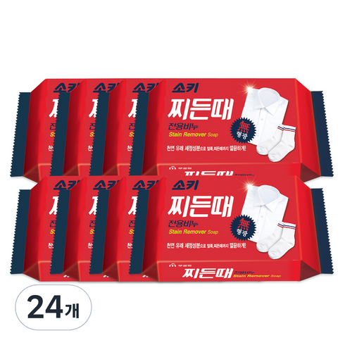 소키 찌든때 전용비누, 150g, 24개