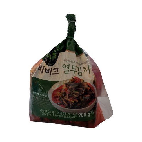 (냉장)비비고 열무김치900gx2개, 900g, 2개