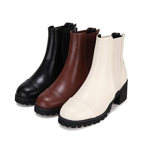 바바라 세븐플로어 지퍼 경량 여성첼시부츠 5cm SFG832