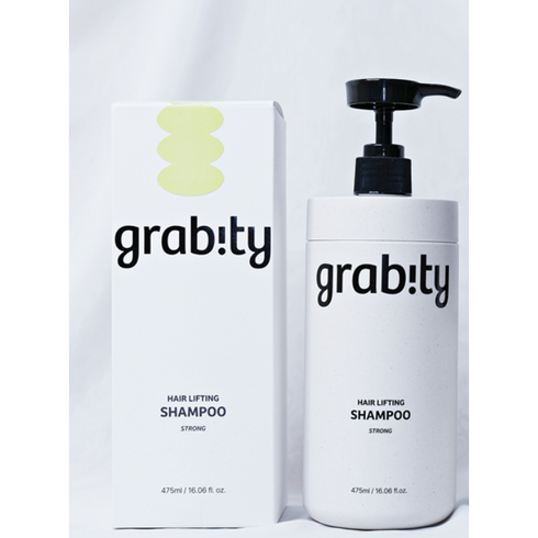 [본사정품]++그래비티 헤어리프팅 샴푸 스트롱 475ml Grabity 탈모기능성 샴푸 무중력 볼륨샴푸 카이스트샴푸 가는모발용 긴모발용 두피샴푸 탈모케어 풍성함 모발리프팅 저자극, 1개