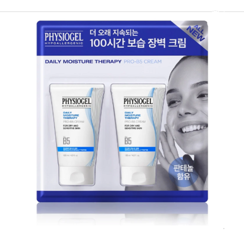 피지오겔 DMY PRO-B5 크림 135ml x2 보습지속력 업그레이드 100시간 장벽 보습효과 선사, 2개