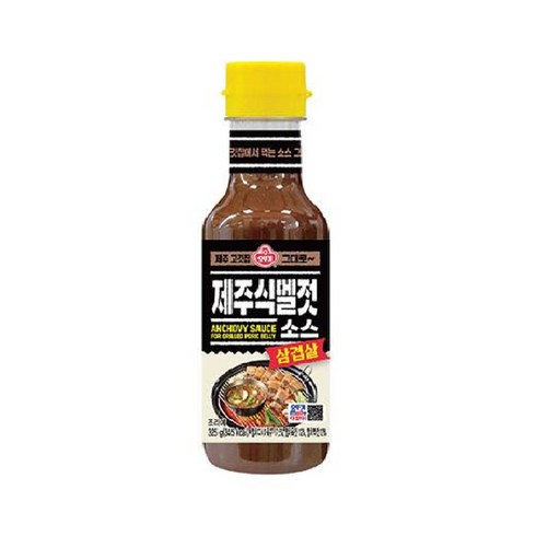 오뚜기 삼겹살 제주식 멜젓소스, 325g, 2개