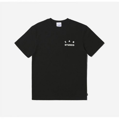 IAB STUDIO 남여공용 티셔츠 트레이닝 캐주얼 오버사이즈 반팔