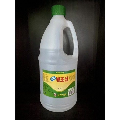 빙초산 - 금하식품 빙초산 1.5리터 안전캡 대용량, 1.5L, 1개