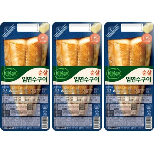 비비고임연수구이 - 비비고 순살임연수구이 60g x3개, 3개