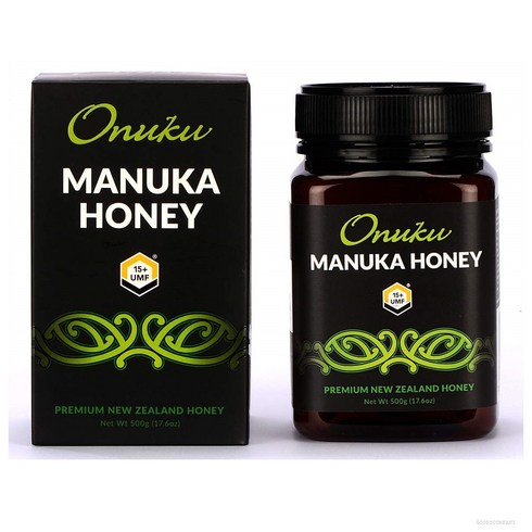 Onuku Manuka Honey 오누쿠 프리미엄 뉴질랜드 마누카 허니 UMF 15+ 17.6oz(500g), 1개