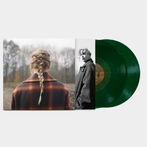 테일러 스위프트 LP - Evermore 2장 그린 컬러 디럭스 Taylor Swift