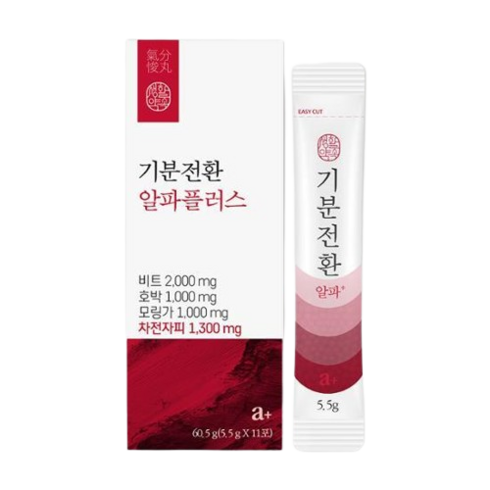 [NEW/정품] 생활약속 기분전환 알파플러스, 1개, 11포