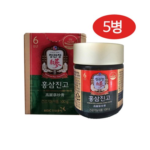 홍삼진고 - 정관장 홍삼진고, 100g, 5개