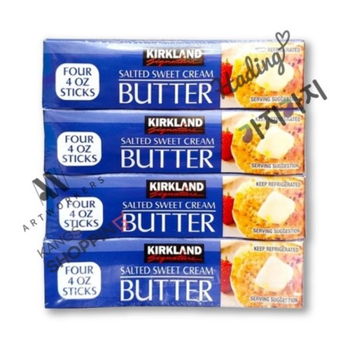 커클랜드 가염버터 453G x 4개 아이스박스포장 코스트코, 상세페이지 참조, 상세페이지 참조, 상세페이지 참조, 상세페이지 참조