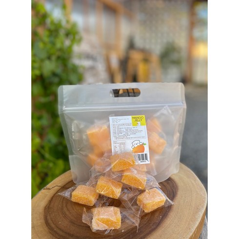 망고퓨레 마하차녹 생망고 젤리, 200g, 1개
