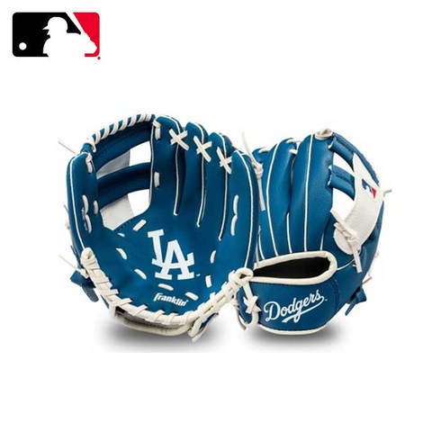 프랭클린 MLB LA다저스 주니어 야구글러브 야구공 76099F19, 1개