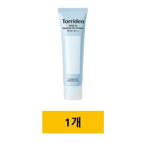 토리든 다이브인 데일리 무기자차 선크림 SPF50+ PA++++, 1개, 60ml