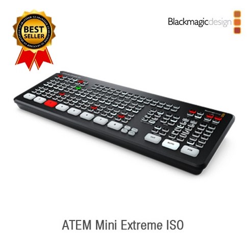 블랙매직정품 아템미니익스트림ISO / ATEM MINI EXTREME ISO / 8개 HDMI 입력 및 레코딩, 1개