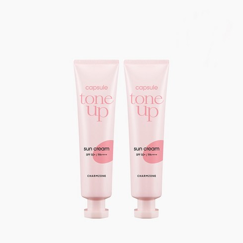 참존 캡슐 톤업 선크림 35ml 1+1 (SPF50+/PA++++)