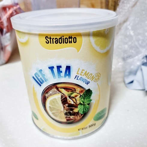 스트라디오또 아이스티 레몬, 500g, 1개입, 6개