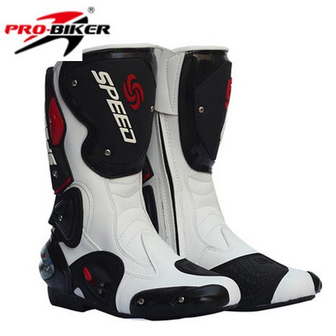 2023년 가성비 최고 엑스라이더x200프로 - 프로바이커 스피드 레이싱부츠 국내배송 정품 오토바이신발, 화이트