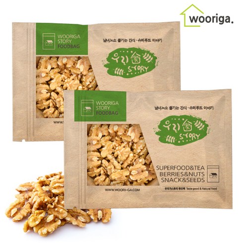 호두 1kg 2봉 미국산, 2개