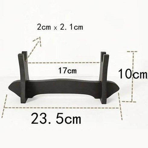 검받침대 - 검거치대 받침대 칼 2단 칼걸이 전시용 보관대 검도 목검 스탠드 도검 벽걸이, 5) B-1단, 1개
