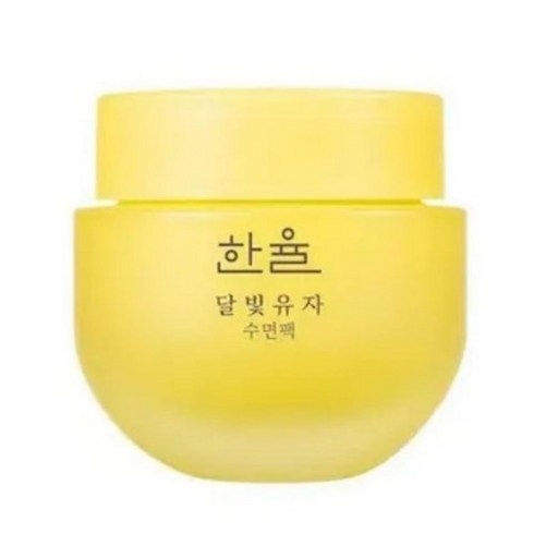 옐로우로켓 / 한율 달빛유자 수면팩 70ml 튜브형 x 4개