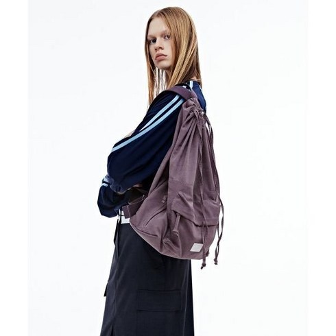 페넥 페넥 FENNEC VINTAGE DRAWSTRING BACKPACK - PURPLE