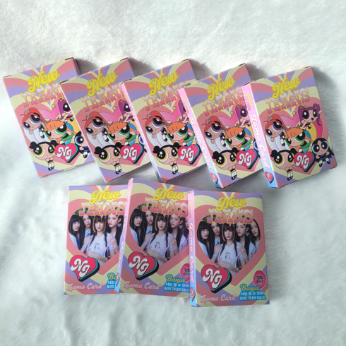 2023년 가성비 최고 아이돌굿즈제작 - 뉴진스 로모카드 포카 아이돌굿즈 포토카드 갠소