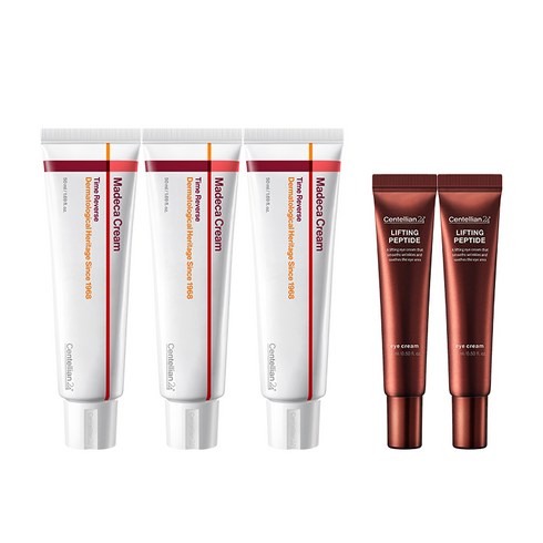 마데카크림타임리버스 - 센텔리안24 마데카크림 타임리버스 시즌7 크림 50ml*3개 + 아이크림 15ml*2개, 1세트