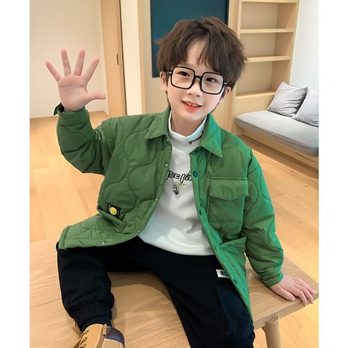 KST 111802 남아 코트 집업 패딩 아우터 겨울 자켓