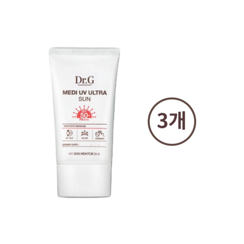 Dr.G 닥터지 메디 UV 울트라 선, 50ml, 3개