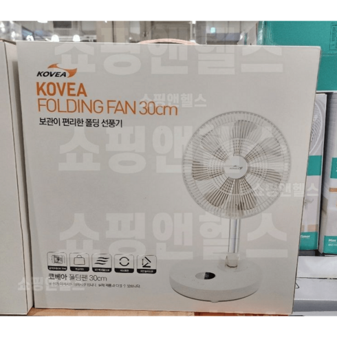 코베아 무선 폴딩팬 휴대용 선풍기 코스트코 KECQ9DT-01, 코베아 무선 폴딩팬 1개