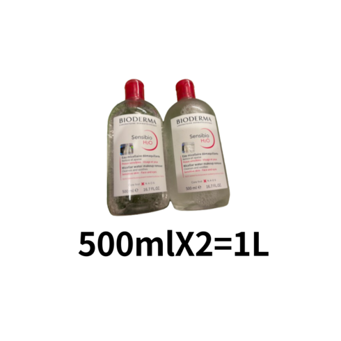 바이오더마 센시비오 H2O 클렌징 워터, 1000ml, 1개