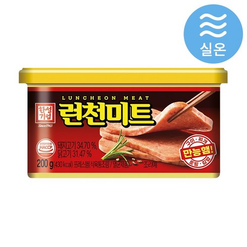 런천미트 - 한성기업 런천미트, 200g, 24개