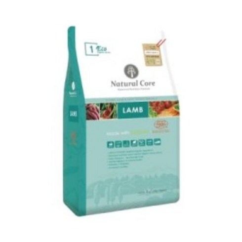 [네츄럴코어] 에코1 양고기 강아지사료 10kg(작은알), 10kg, 1개, 상세 설명 참조