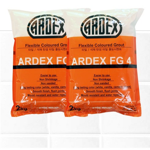 아덱스 ARDEX FG4 고탄성 방수 줄눈 시멘트 2개, 백색