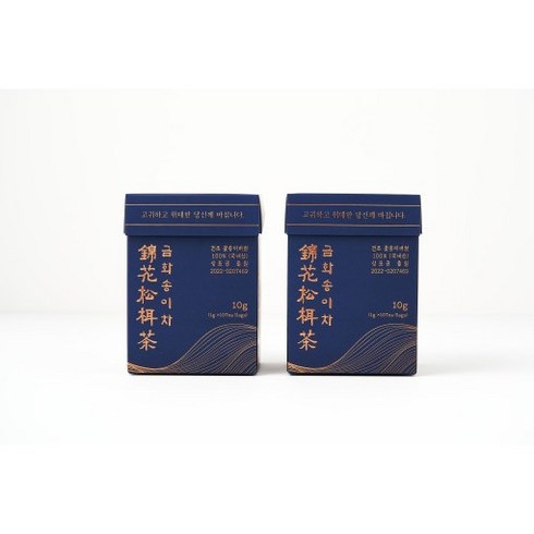 금화송이차 (꽃송이버섯 100% 국내산) 몸에 좋은차 고품격 명차 티백 2상자, 2개