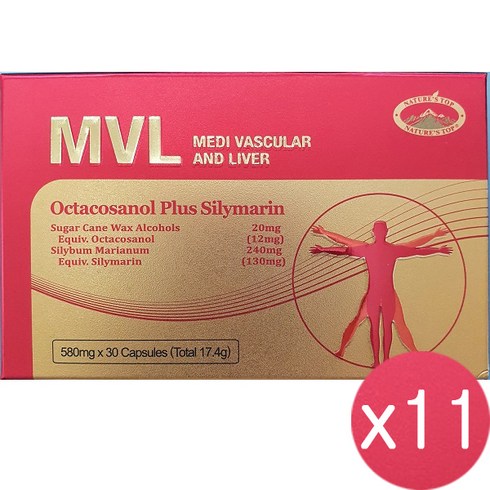 백화점상품권 - [식약처인증] 네이쳐스탑 MVL 폴리코사놀 20mg 실리마린 30정 11개 사은품 10000원 백화점 상품권 국내배송 호주 프리미엄 옥.타.코.사.놀.폴.리.코사.놀 고혈압