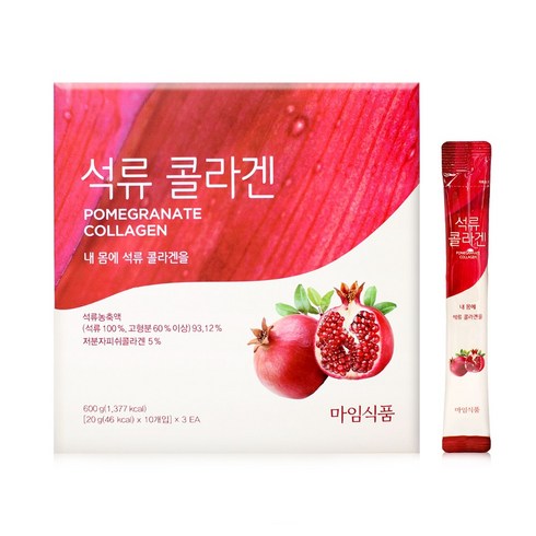 마임 석류 콜라겐 (20g x 30개), 600g, 1개