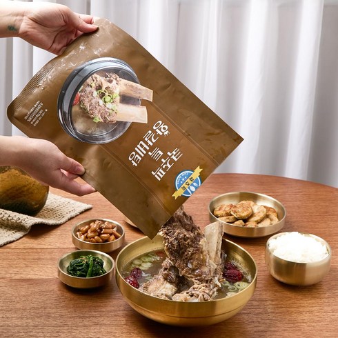 특 왕갈비탕 1kg X 8팩 - 쿡픽 이국주의 특 왕갈비탕 1kg x 8팩, 없음, 8개