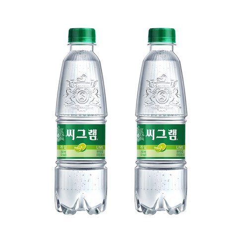 씨그램 라임 탄산수, 350ml, 24개