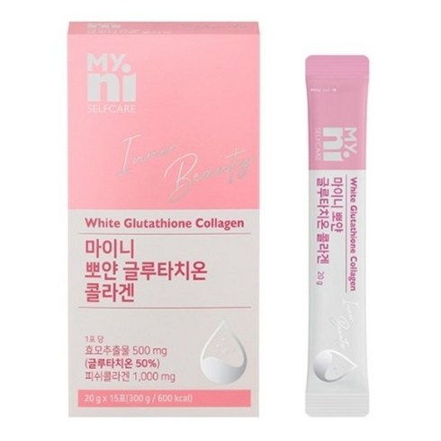 2023년 가성비 최고 마이니뽀얀 - 마이니 뽀얀 글루타치온 콜라겐 15p, 300g, 2개