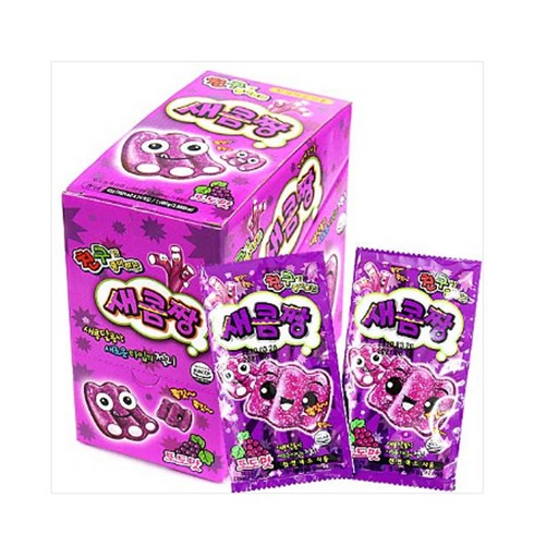 카루길식품 친구가 좋아하는 새콤짱 포도맛, 45g, 24개