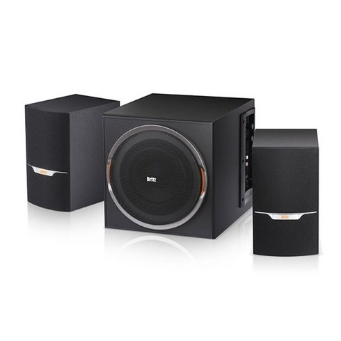 2.1채널스피커 - 브리츠 2.1채널 우퍼 스피커, 브리츠-BR3600