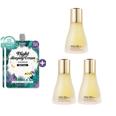 숨시크릿에센스 - 슬리핑2개/숨37 시크릿 에센스30mlx3개(총90ml), 30g, 3개