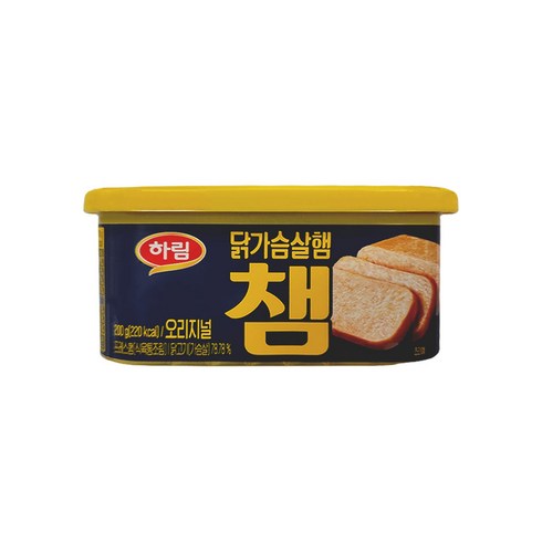 하림 닭가슴살 챔 오리지널, 200g, 8개