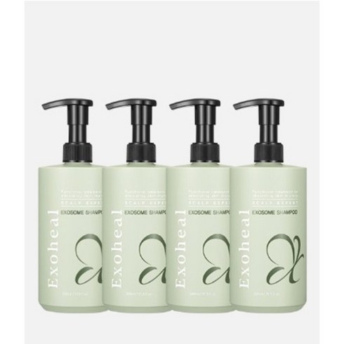 엑소힐 엑스퍼트 엑소좀 탈모 샴푸 3+1, 1개, 500ml