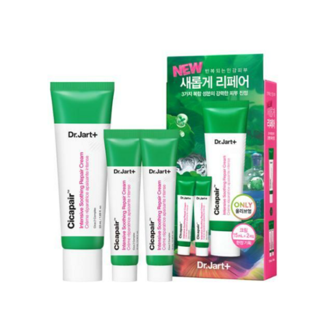 닥터자르트 시카페어 인텐시브 수딩 리페어 크림 50ml+15ml*2개, 1개, 50ml